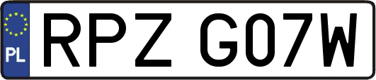 RPZG07W