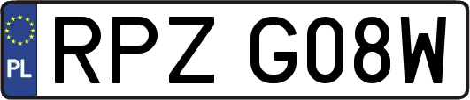 RPZG08W