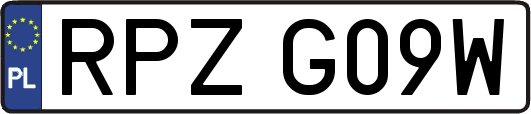 RPZG09W