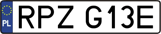 RPZG13E