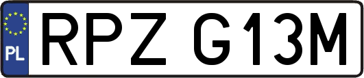 RPZG13M