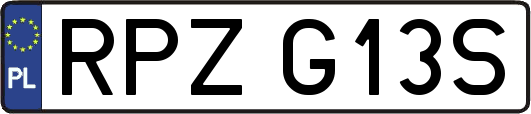 RPZG13S
