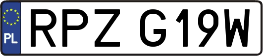 RPZG19W