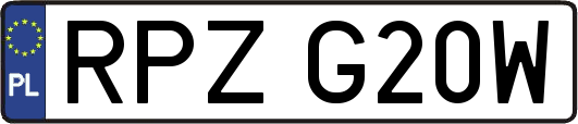 RPZG20W