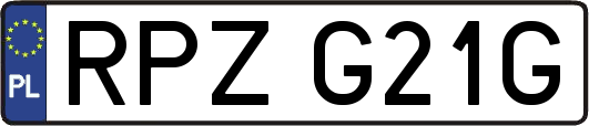 RPZG21G