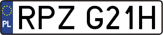 RPZG21H