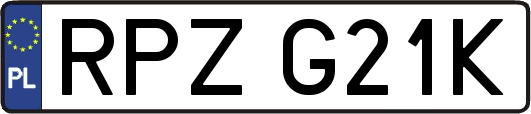 RPZG21K