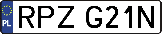RPZG21N