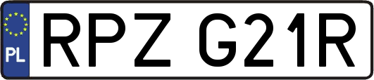 RPZG21R