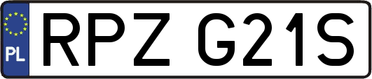 RPZG21S