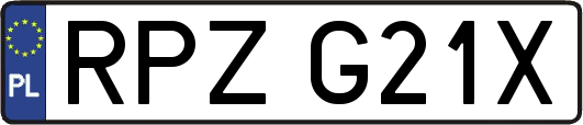 RPZG21X