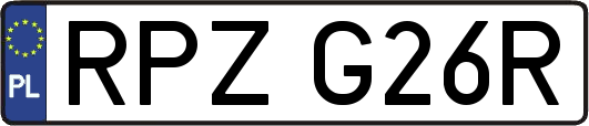 RPZG26R