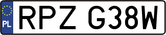 RPZG38W
