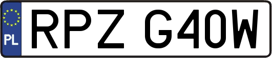 RPZG40W