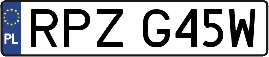 RPZG45W