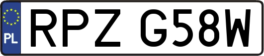 RPZG58W