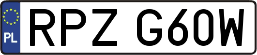 RPZG60W