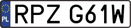 RPZG61W