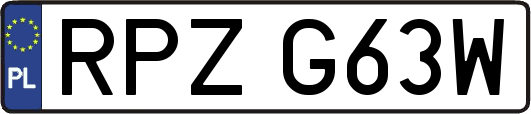 RPZG63W