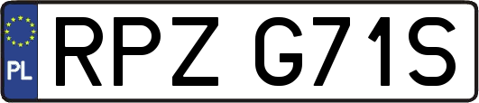 RPZG71S
