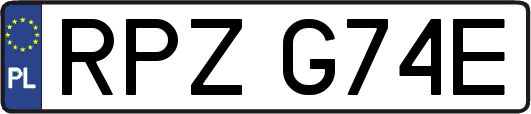 RPZG74E