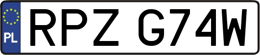 RPZG74W