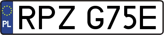 RPZG75E