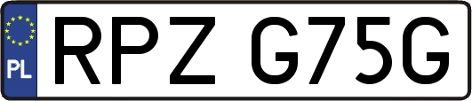 RPZG75G
