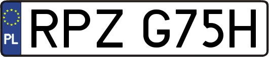 RPZG75H
