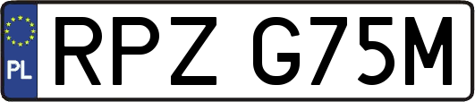 RPZG75M