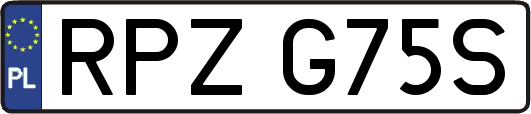RPZG75S