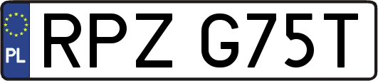 RPZG75T