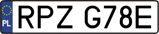 RPZG78E