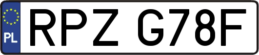 RPZG78F