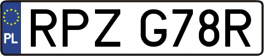 RPZG78R