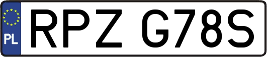 RPZG78S