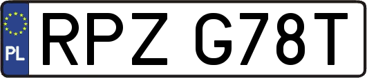 RPZG78T