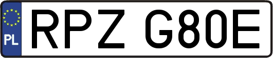 RPZG80E