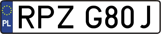 RPZG80J
