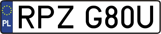 RPZG80U