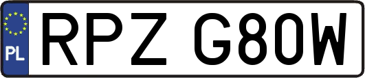 RPZG80W