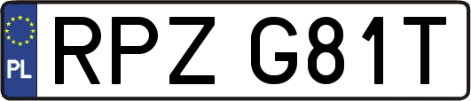 RPZG81T