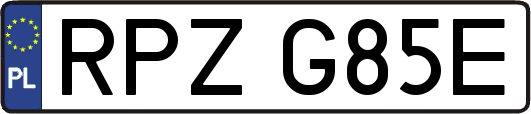 RPZG85E