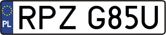 RPZG85U