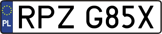 RPZG85X