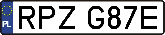 RPZG87E