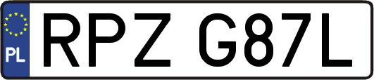 RPZG87L