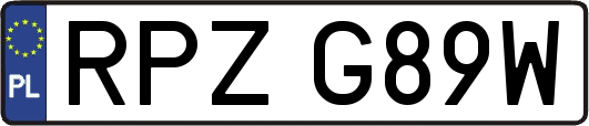 RPZG89W