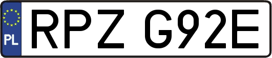 RPZG92E