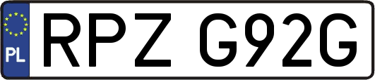 RPZG92G